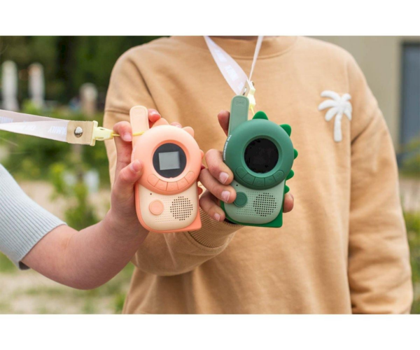 Talkie walkie - Dino pink & Dino green – Image 2