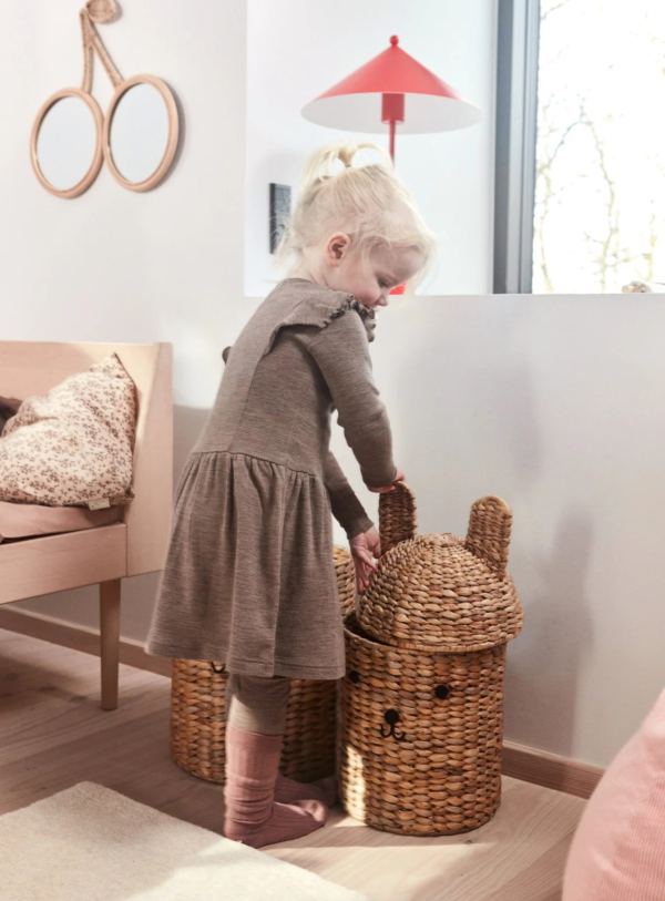 Set de 2 paniers de rangement - Ours & Lapin – Image 3