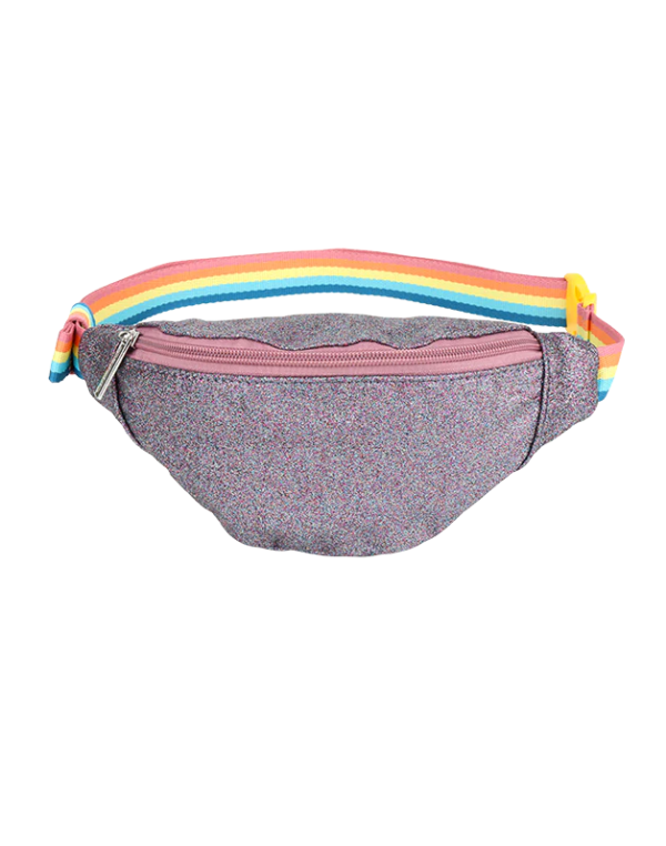 Sac banane - Paillettes violet
