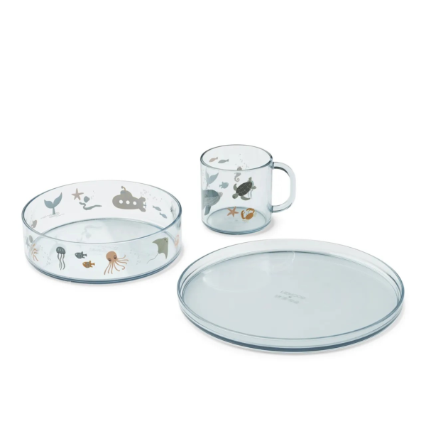 Coffret repas en tritan Siva - Sea créature