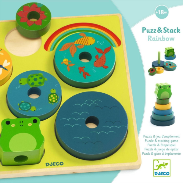 Puzzle relief - Puzz & Stack rainbow – Image 3