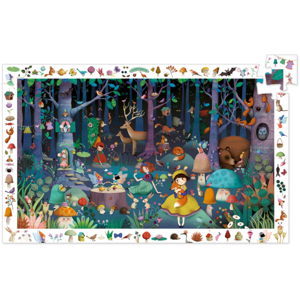 Puzzle d'observation - La forêt enchantée - 100 pces – Image 3