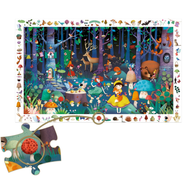 Puzzle d'observation - La forêt enchantée - 100 pces – Image 2