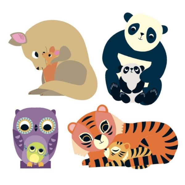 Gommettes échenillées - Bébés animaux – Image 3