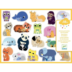 Gommettes échenillées - Bébés animaux