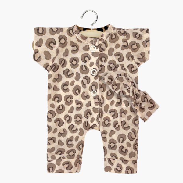 Babies - Combinaison Lili & son headband en coton Léo