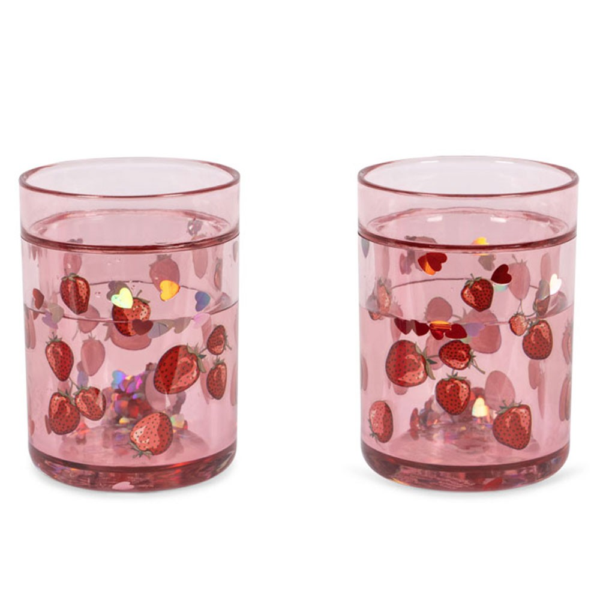 Pack de 2 verres à paillettes - Fragola