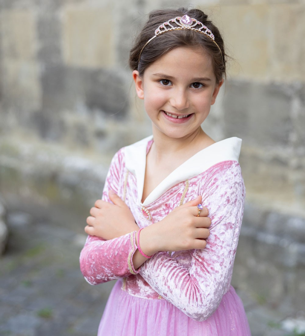 Robe de princesse velours rose - Belle au bois dormant – Image 4