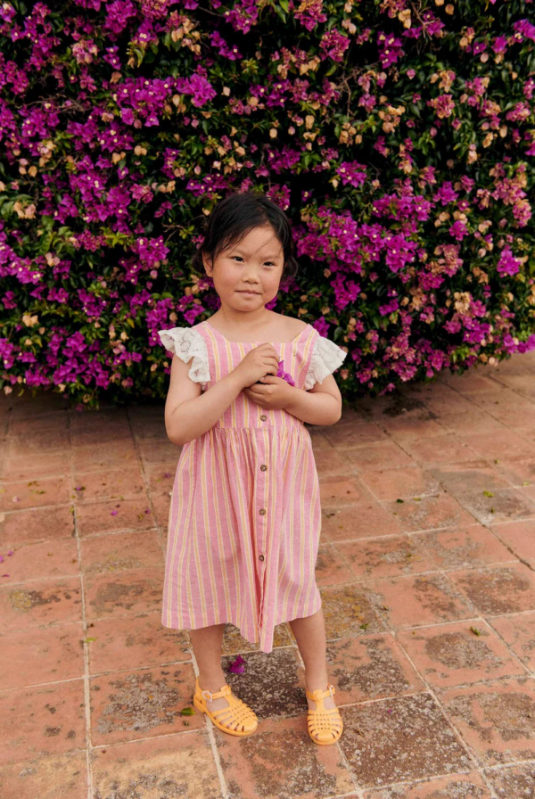 Robe - Moonie - Pink gelato stripes – Image 3