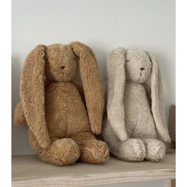 Peluche veilleuse Moonie Lapin - nature bio cappuccino – Image 3