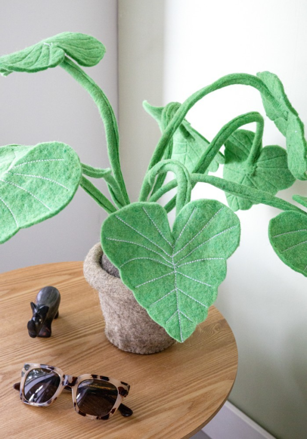 Plante de décoration en feutrine - Alocasia – Image 2