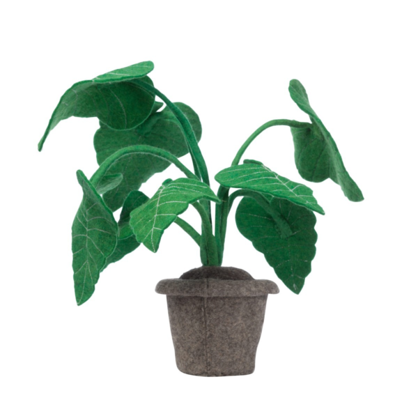 Plante de décoration en feutrine - Alocasia