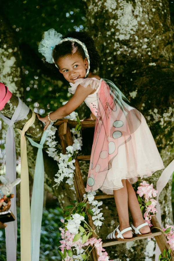 Robe de pricesse papillon à sequins & ailes – Image 4