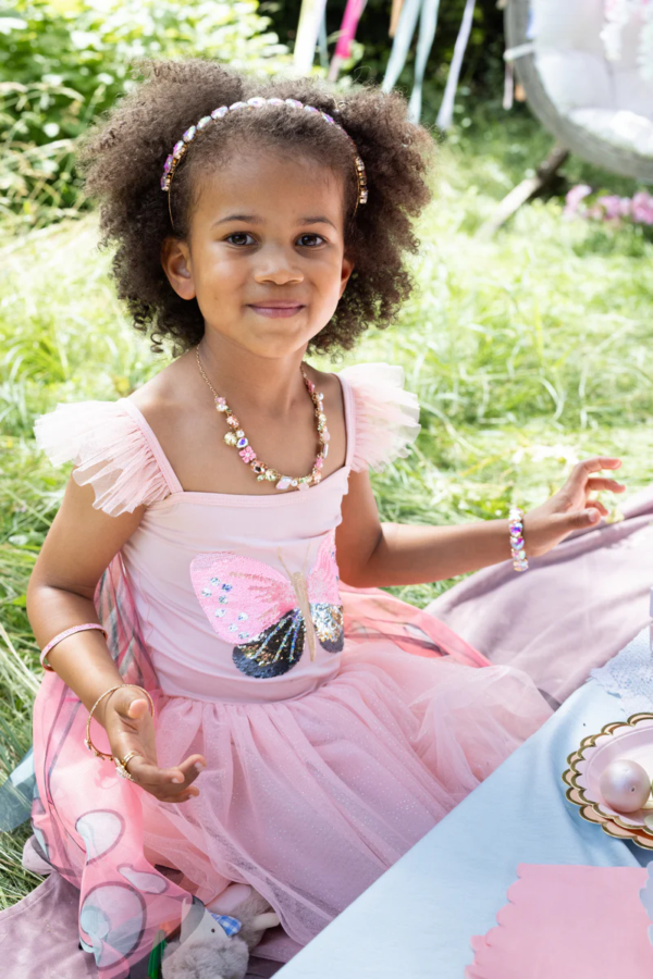 Robe de pricesse papillon à sequins & ailes – Image 3