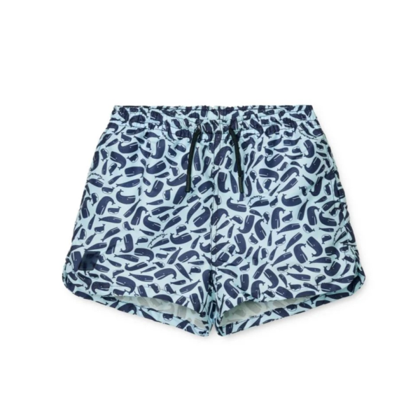 Short de bain imprimé Aiden - Ocean pure sky
