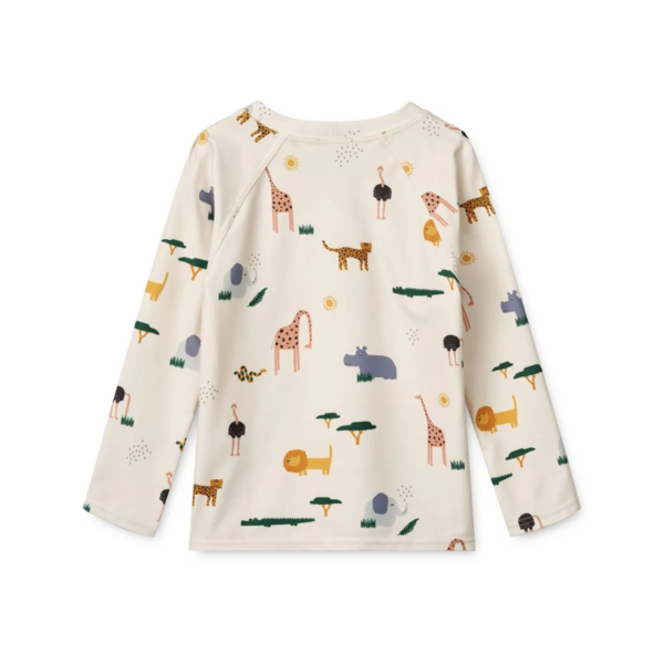 T-shirt de bain anti UV (ML) Noah - Safari sandy mix – Image 2
