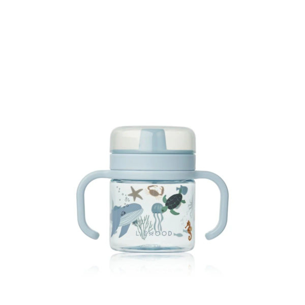Tasse d'apprentissage Kylo en tritan - Sea créature sandy