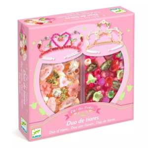 Bijoux duo - Duo de tiares rose