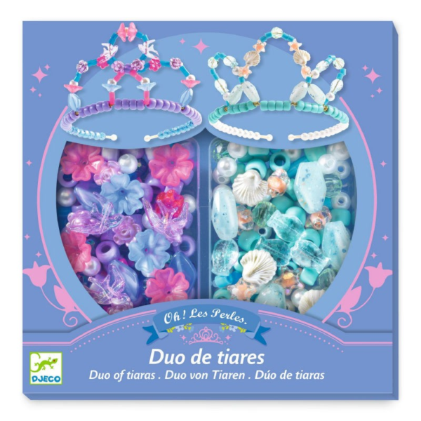 Bijoux duo - Duo de tiares bleu – Image 4