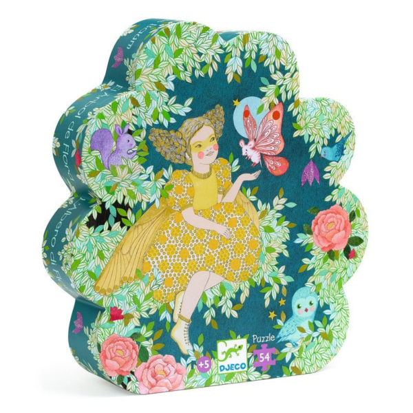 Puzzle silhouette - L'arbre de Flora - 54 pces