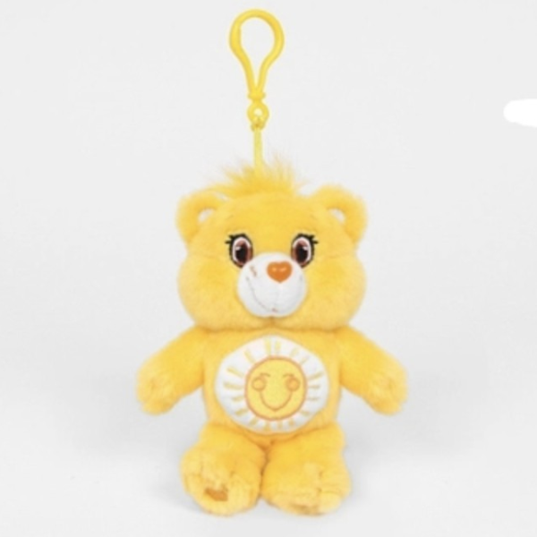 Porte clé charm - Bisounours jaune