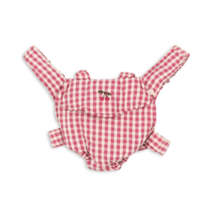 Porte bébé pour poupée - Bubblegum check