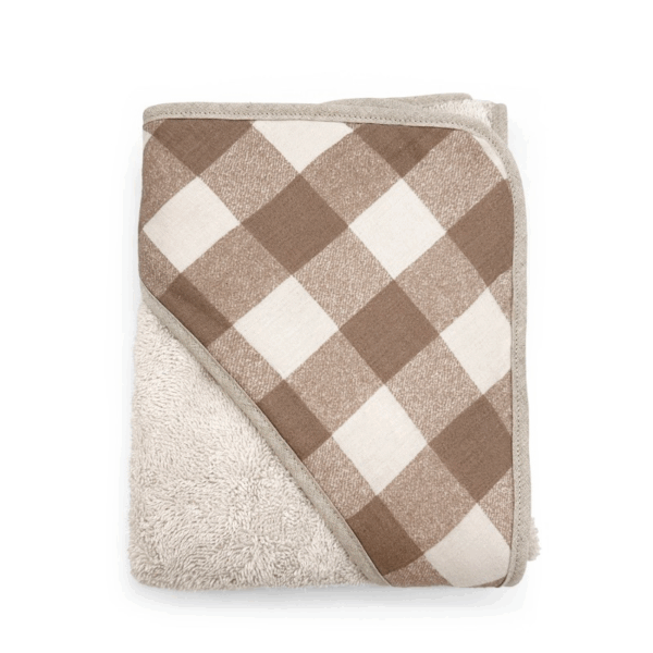 Cape de bain - Vichy Caramel – Image 2