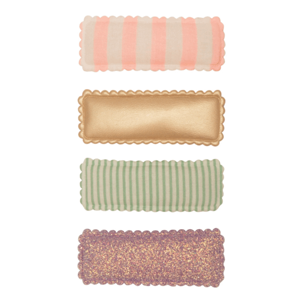 Barrettes clic clacs - Stripy
