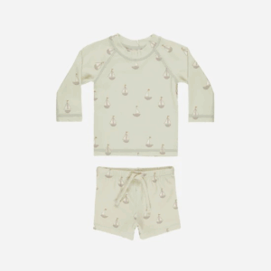 Ensemble de bain anti UV - Sailboats