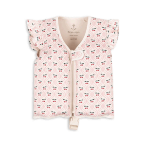 Gilet de natation Avery - Cherry pink motif