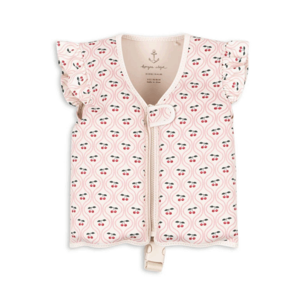 Gilet de natation Avery - Cherry pink motif