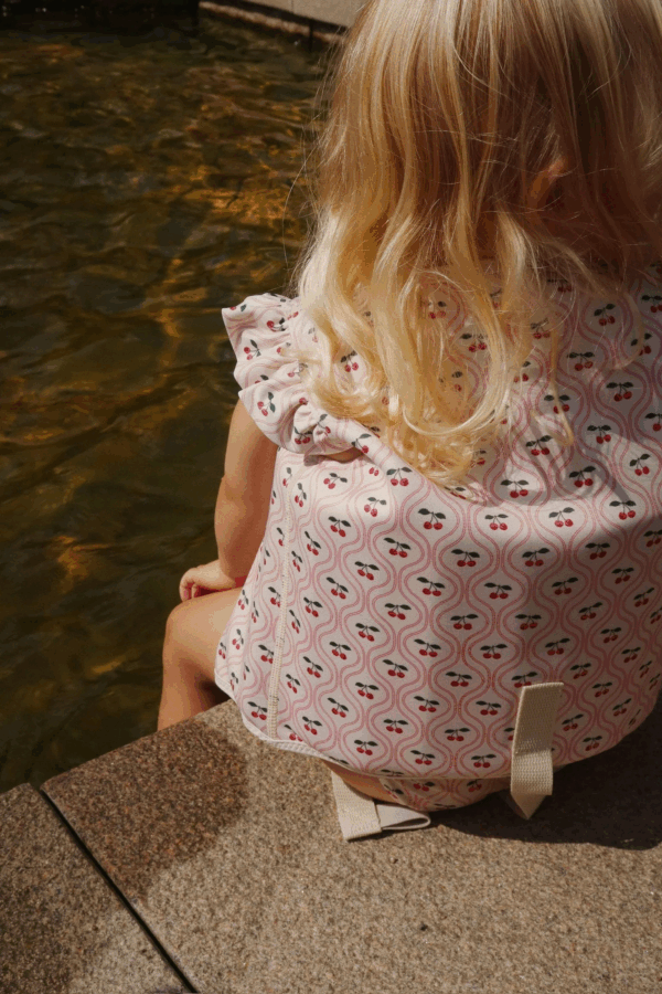 Gilet de natation Avery - Cherry pink motif – Image 3