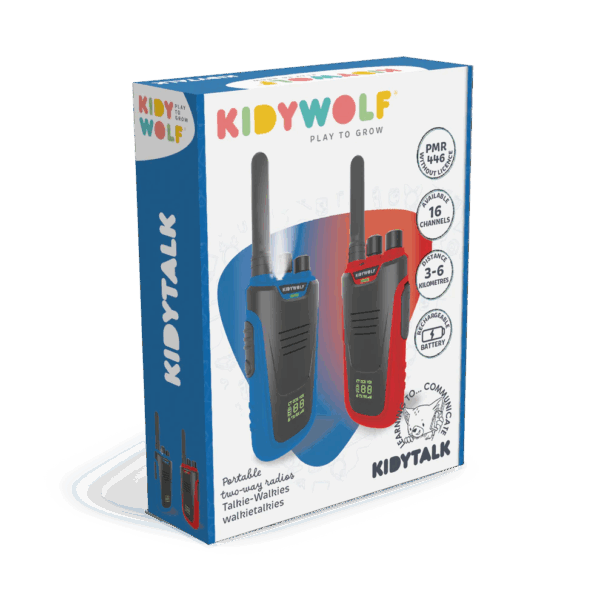 Talkie Walkie - Bleu & Rouge – Image 4