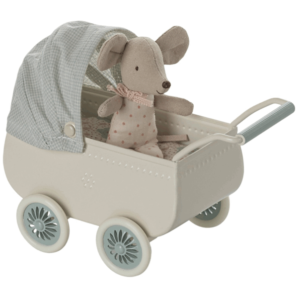 Landau incluant un bébé souris - Menthe