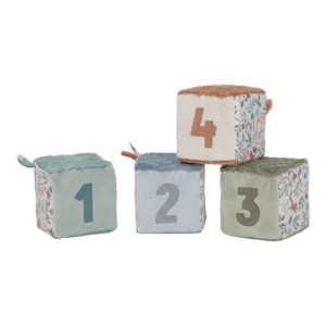 Lot de 4 cubes doux - Forest friends