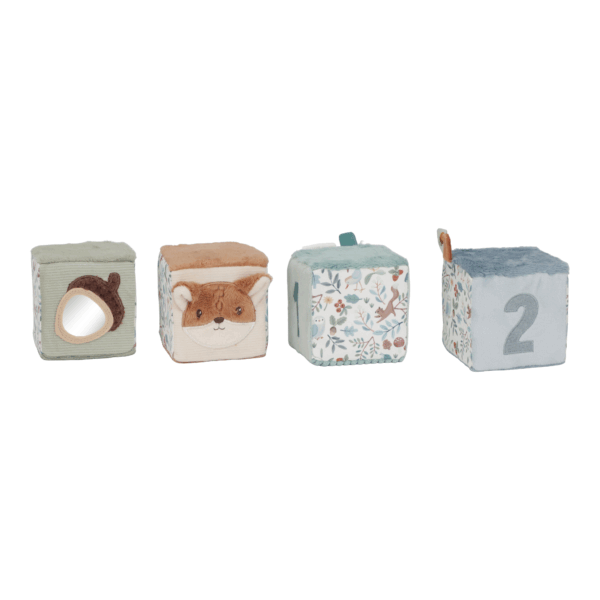 Lot de 4 cubes doux - Forest friends – Image 2