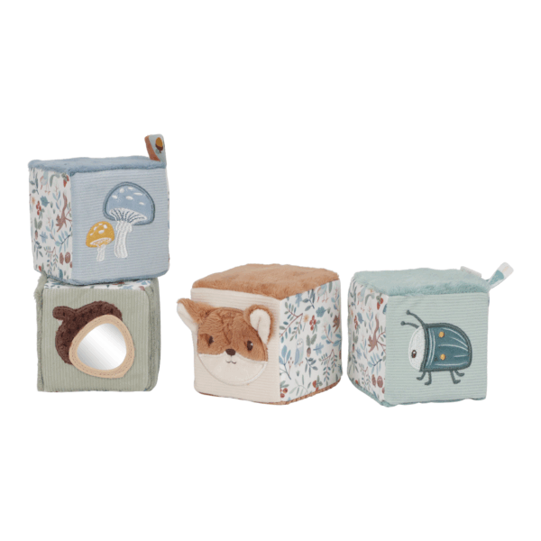 Lot de 4 cubes doux - Forest friends – Image 3