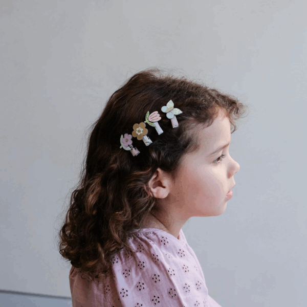 Barrettes mini clips - Bouquet – Image 3