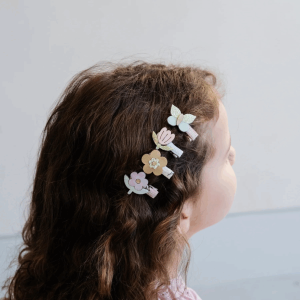 Barrettes mini clips - Bouquet – Image 2