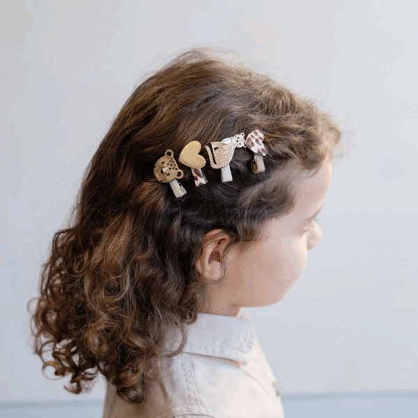 Barrettes mini clips - Larry – Image 4