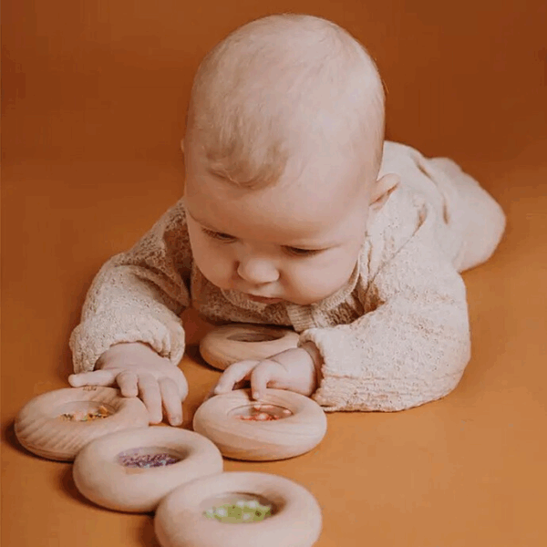 Hochet sensoriel Sensory Donut – Raisins – Image 3