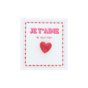 Pin's - Je t'aime de tout mon coeur