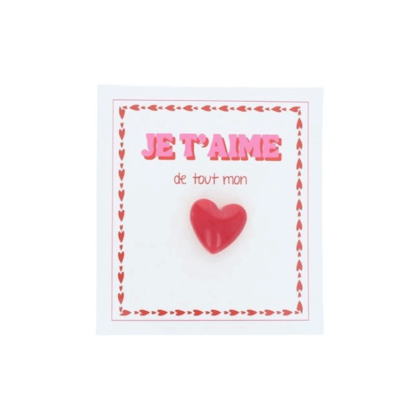 Pin's - Je t'aime de tout mon coeur