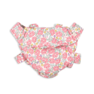 Porte bébé pour poupée - Rose anglaise