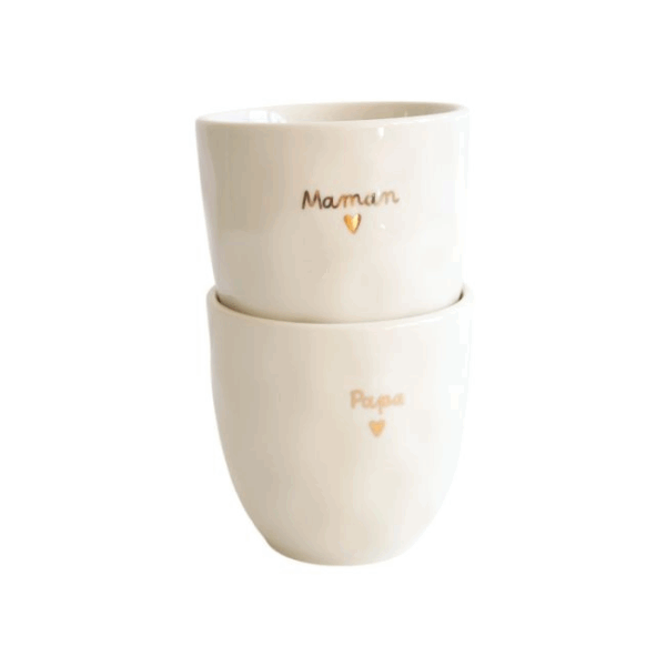 Tasse maman - Coeur gold – Image 2