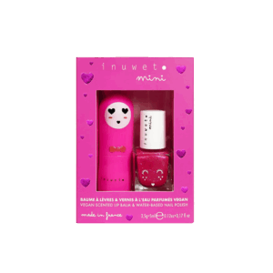 Coffret duo Baume & Vernis fushia
