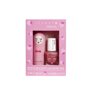 Coffret duo Baume & Vernis fraise