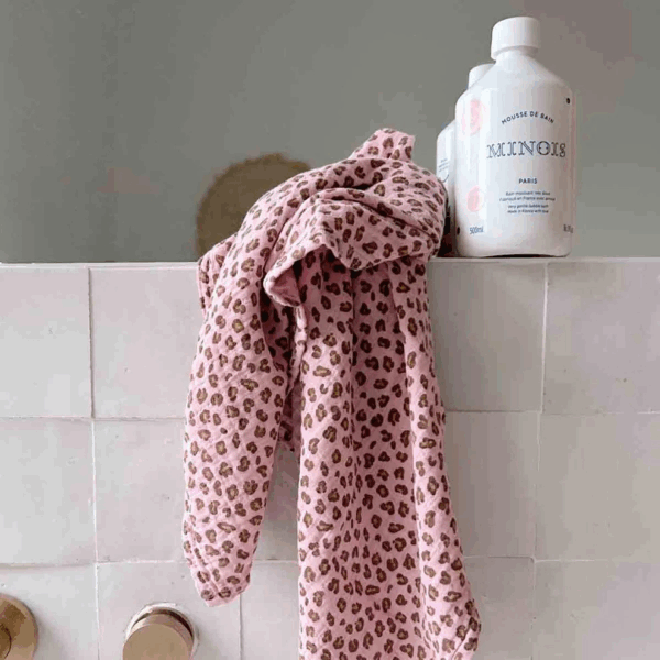 Bianca M lange imprimé mini léopard candy pink – Image 5