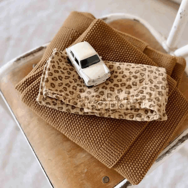 Lange Bianca imprimé mini léopard café – Image 2