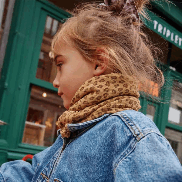 Lange Bianca imprimé mini léopard café – Image 4